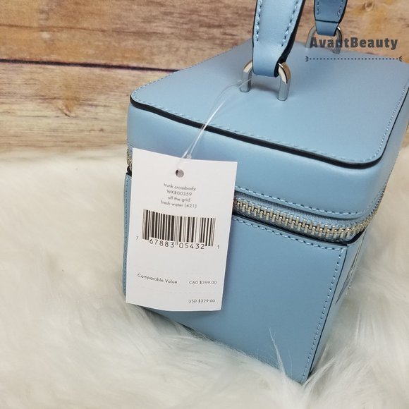 Kate Spade Trunk Crossbody Off the Grid Fresh Blue - Picture 9 of 13